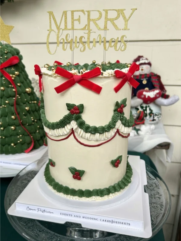 Christmas Vintage Cake - Intimate - Image 3