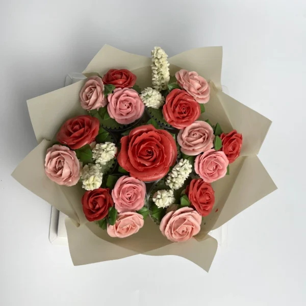 Valentine's Special - Chocolate Cupcake Bouquet - Image 3
